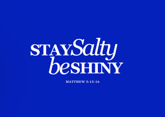 Why Salty and Shiny Was Founded: Wear Your Identity, Shine His Light