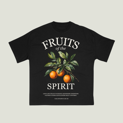 Fruits of the Spirit (Black) Oversized T-Shirt