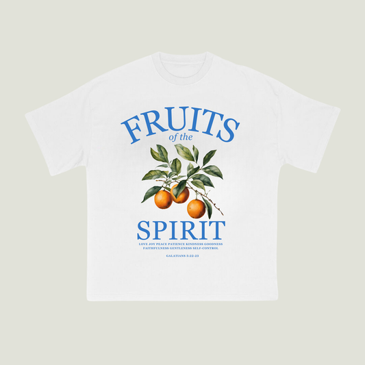 Fruits of the Spirit (White) Oversized T-Shirt